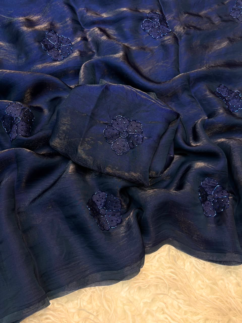 Pure space fendy silk