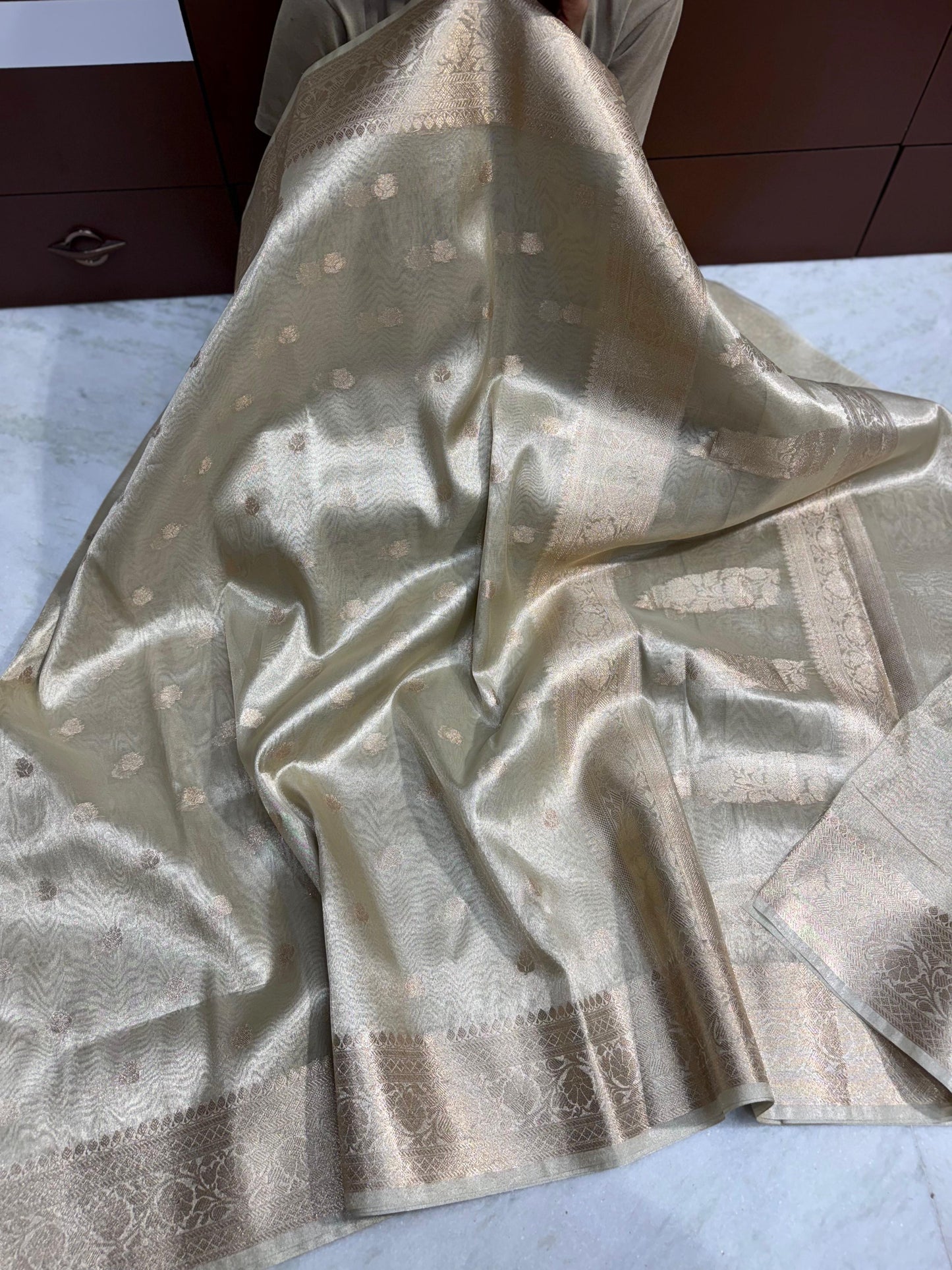 Banarasi tissue silk saree