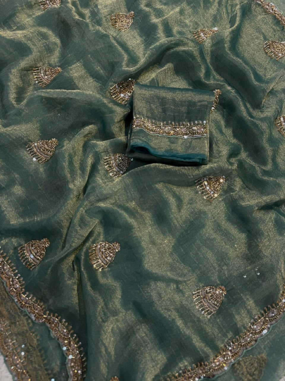 Premium tissue saree