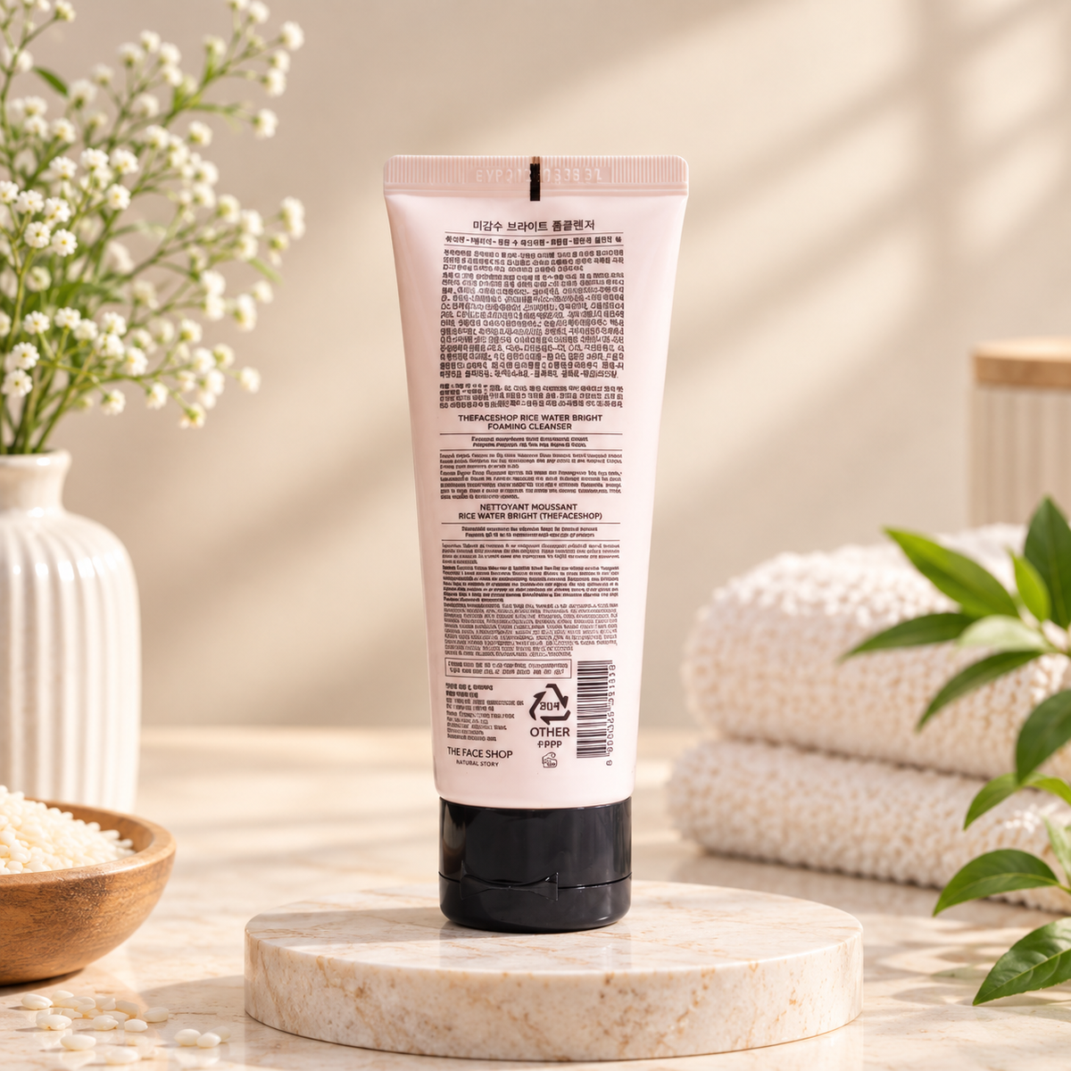 The Face Shop Rice Water Bright Foaming Cleanser 100 ml