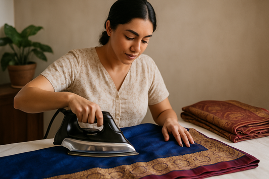 How to Care for Handwoven Silk Sarees at Home