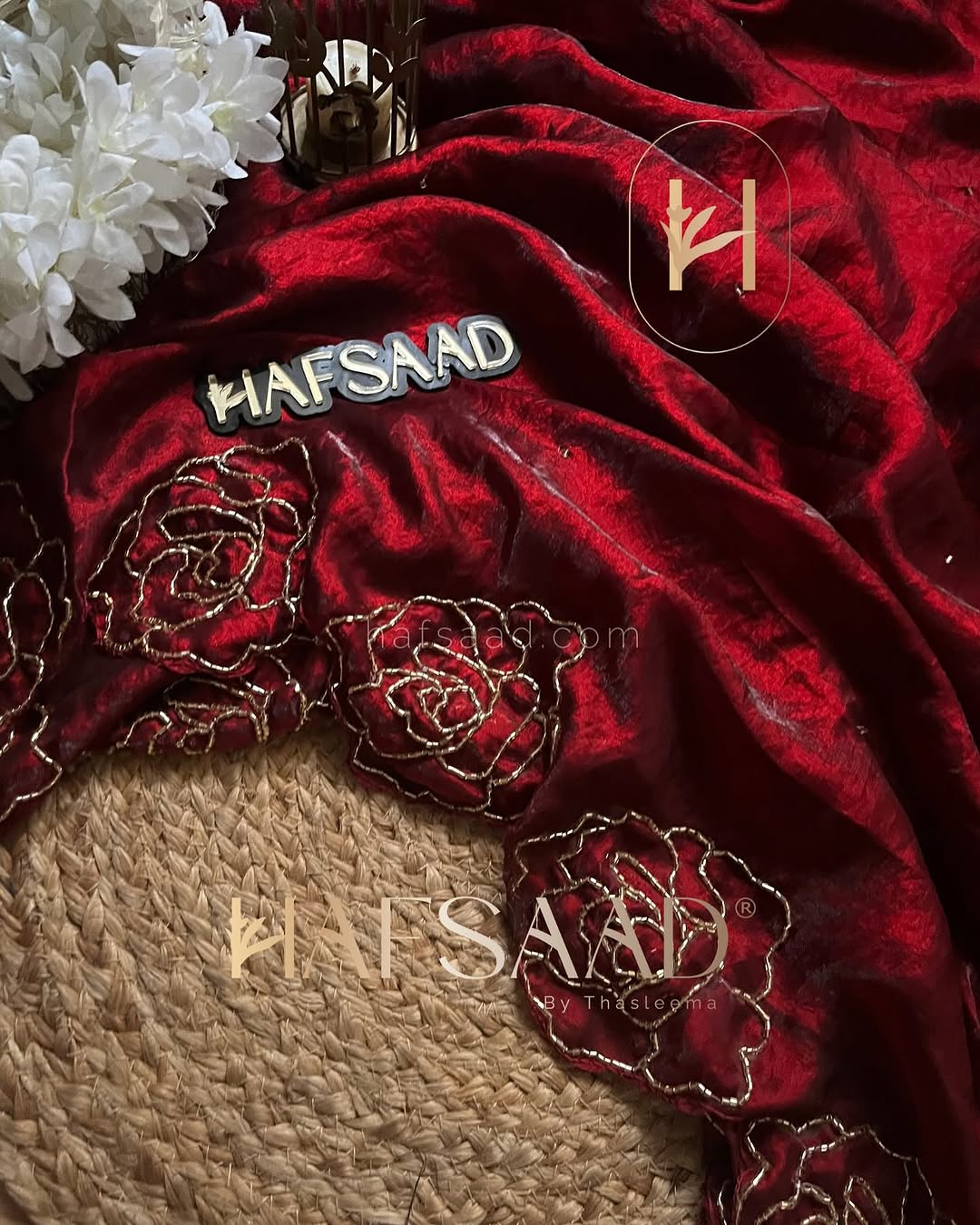 Stardust Satin Silk Saree with Heavy Khatli Work