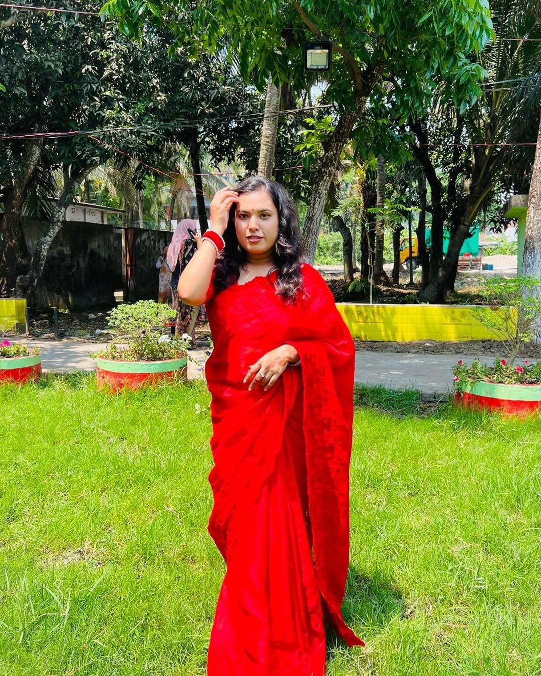Kota cotton embriodery saree