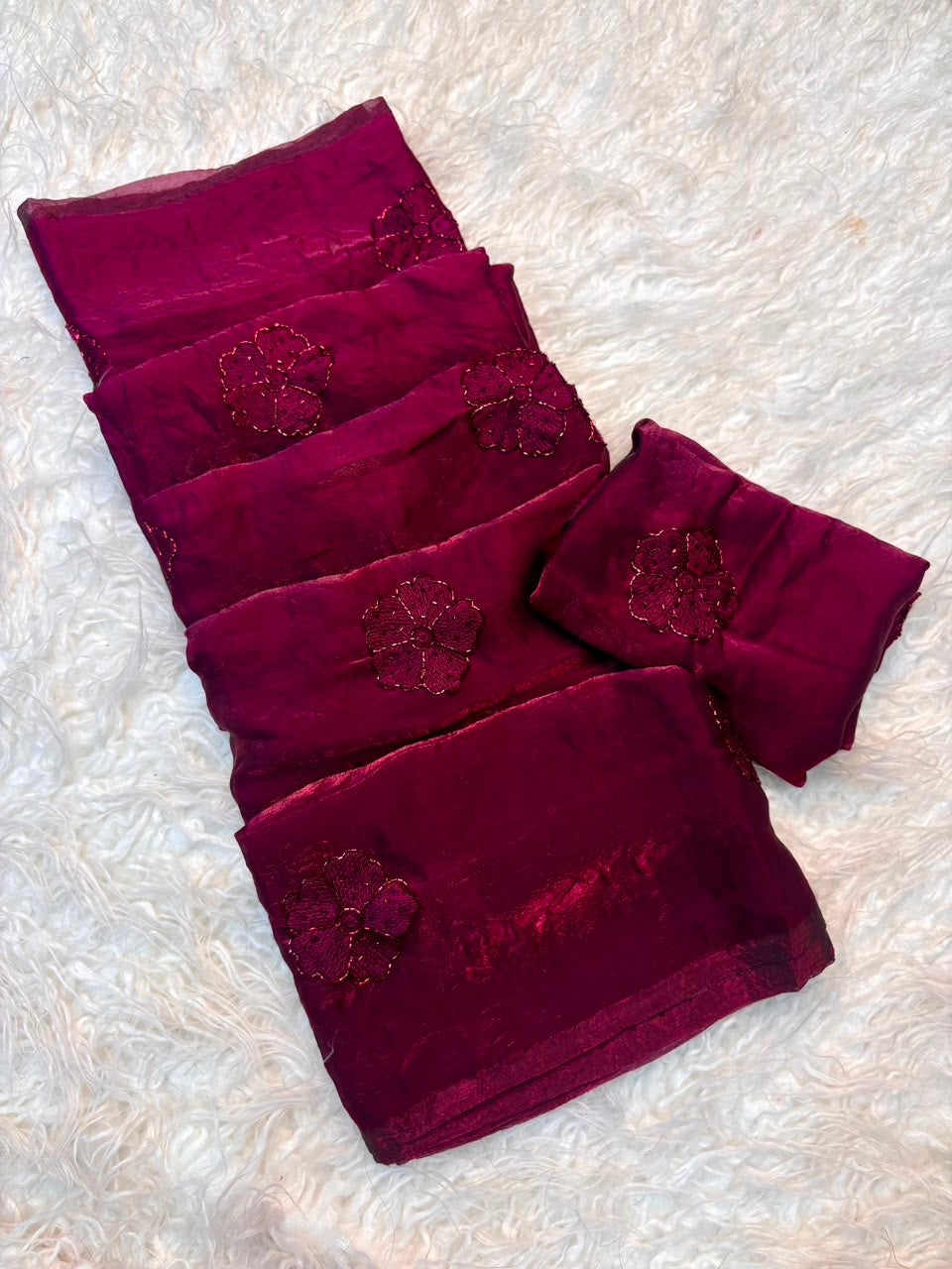 Pure space fendy silk