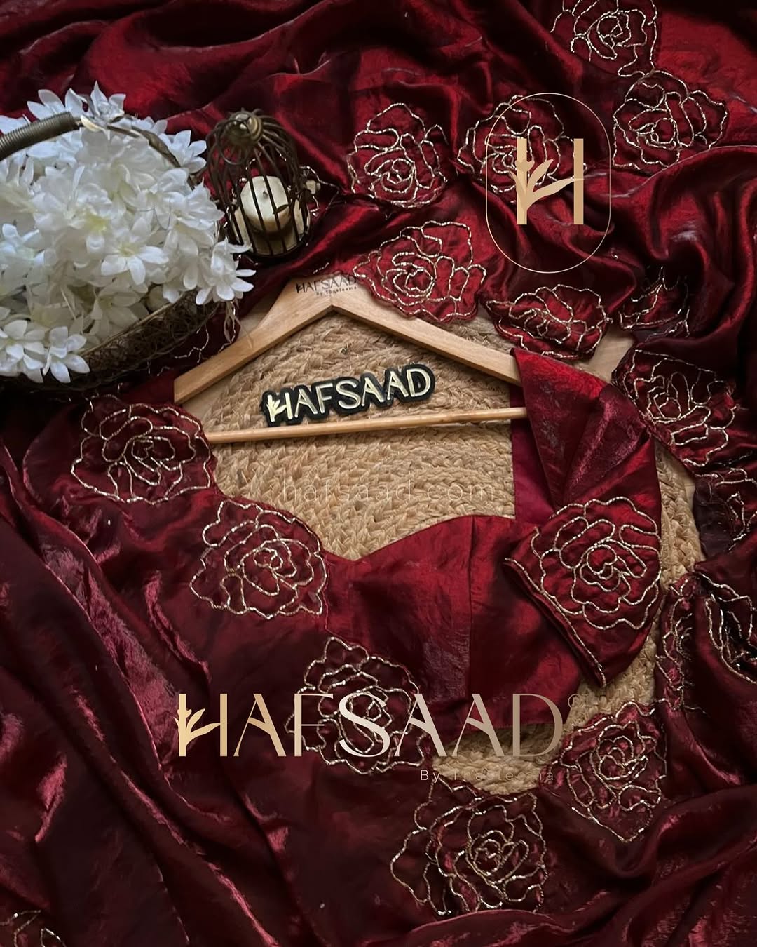 Stardust Satin Silk Saree with Heavy Khatli Work