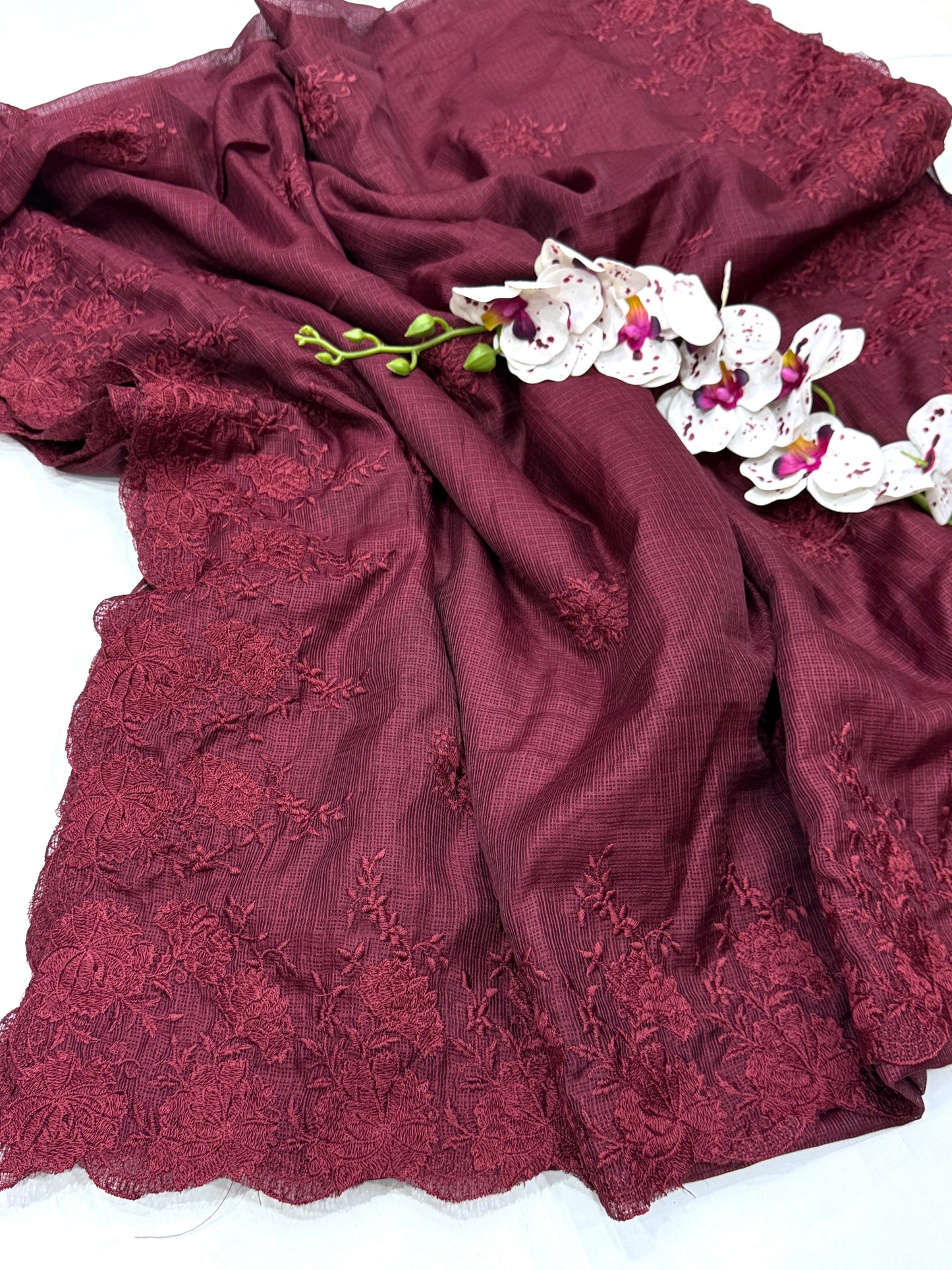 Premium Kota Chex Saree