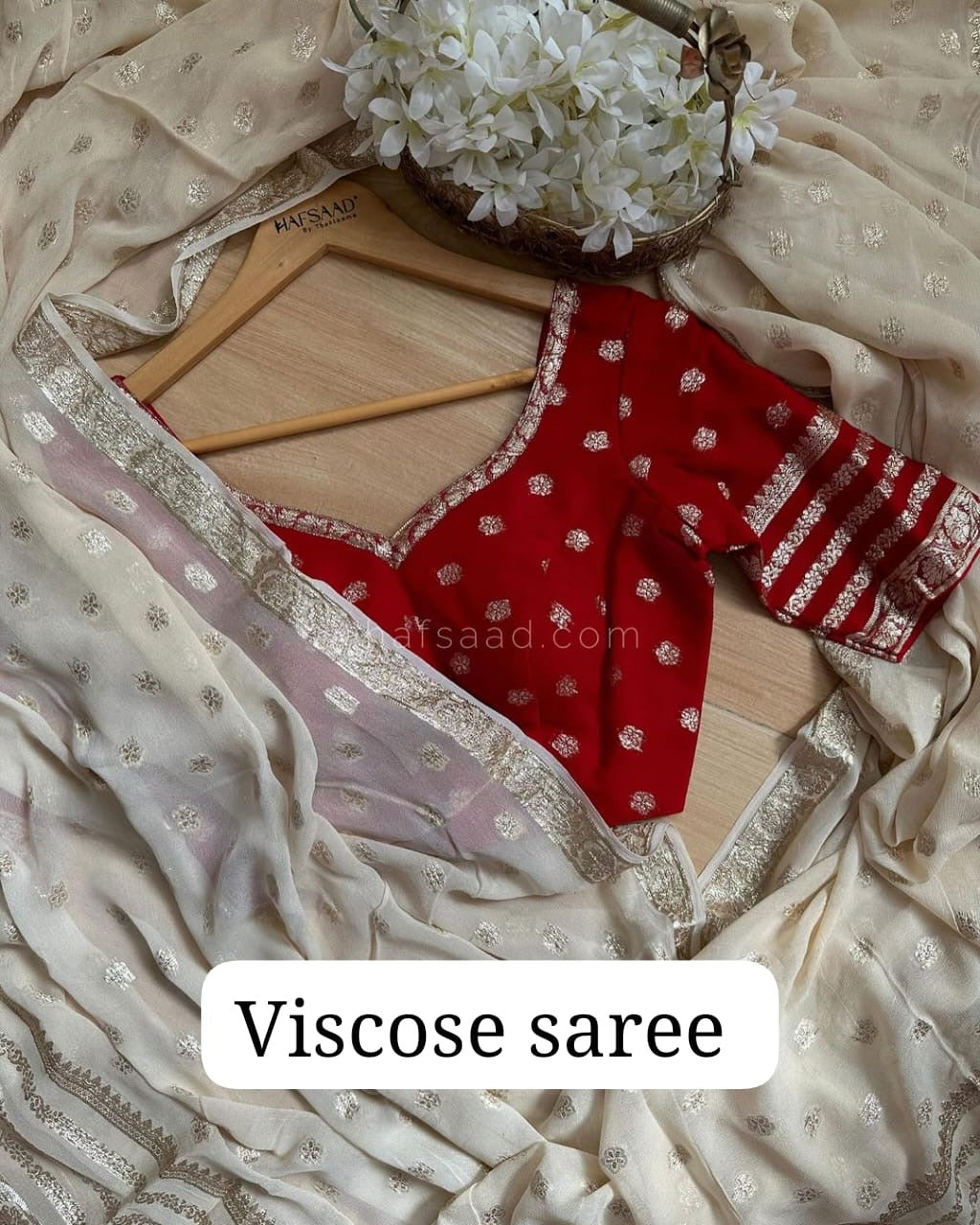 Viscose Georgette Saree