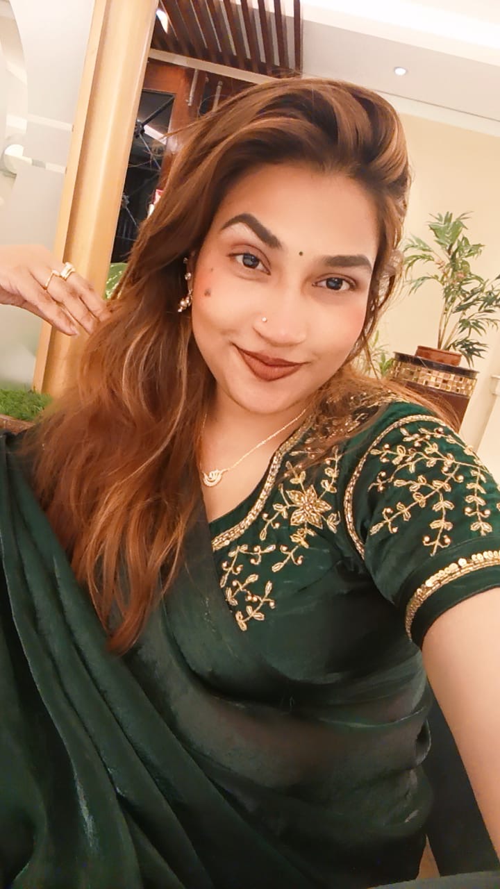 EMERALD GREEN Stardust Satin Saree