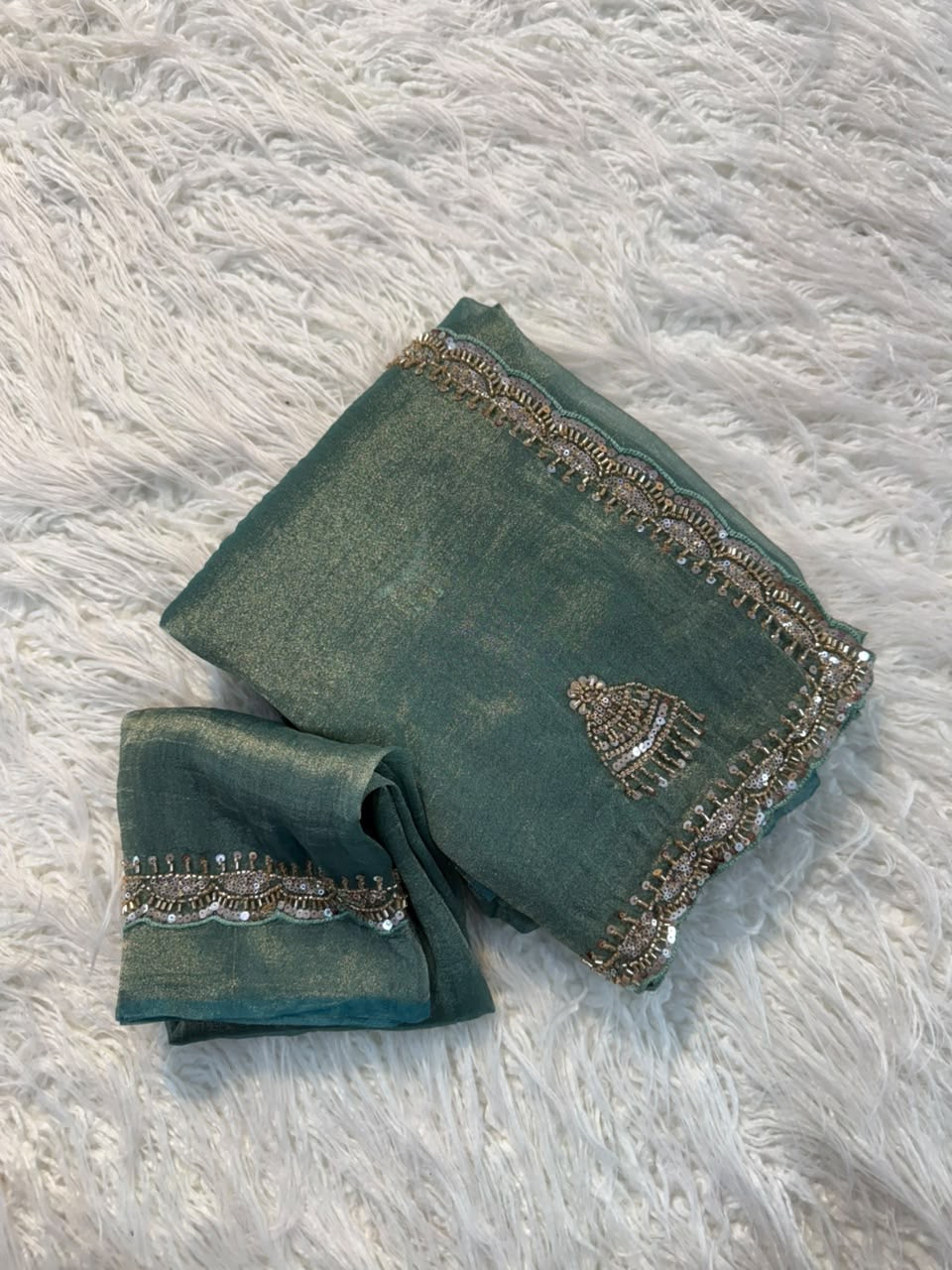 Premium tissue saree