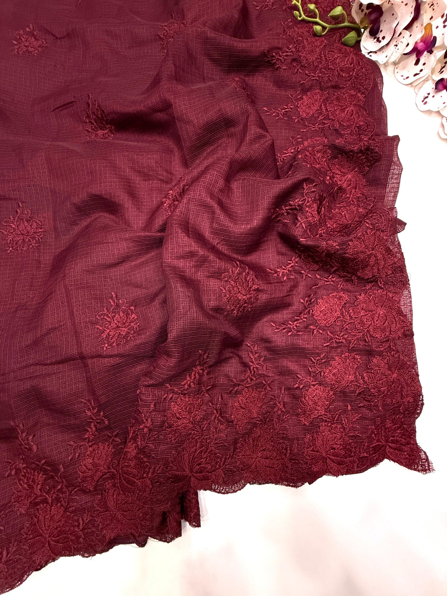 Premium Kota Chex Saree