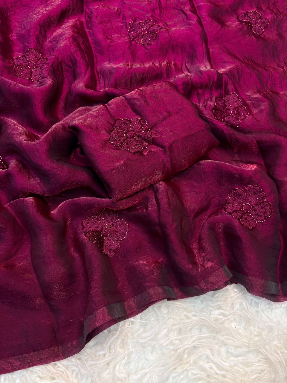 Pure space fendy silk