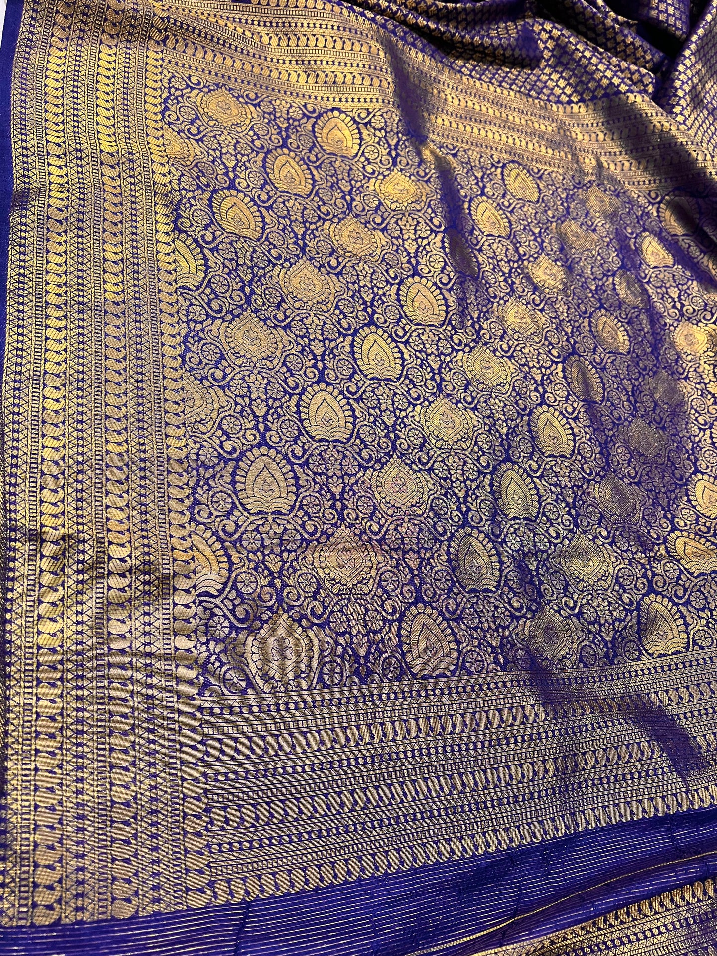 Super Soft Kanjiviram Silk Weaving Saree