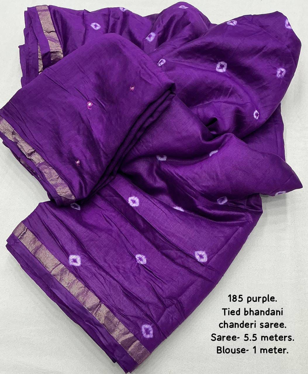 Pure Chanderi Cotton Saree