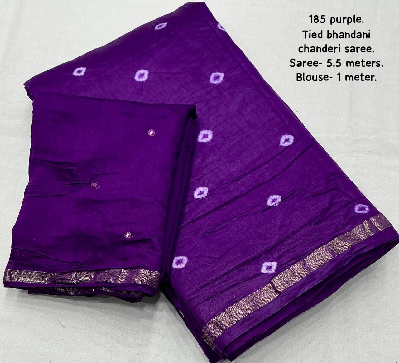 Pure Chanderi Cotton Saree