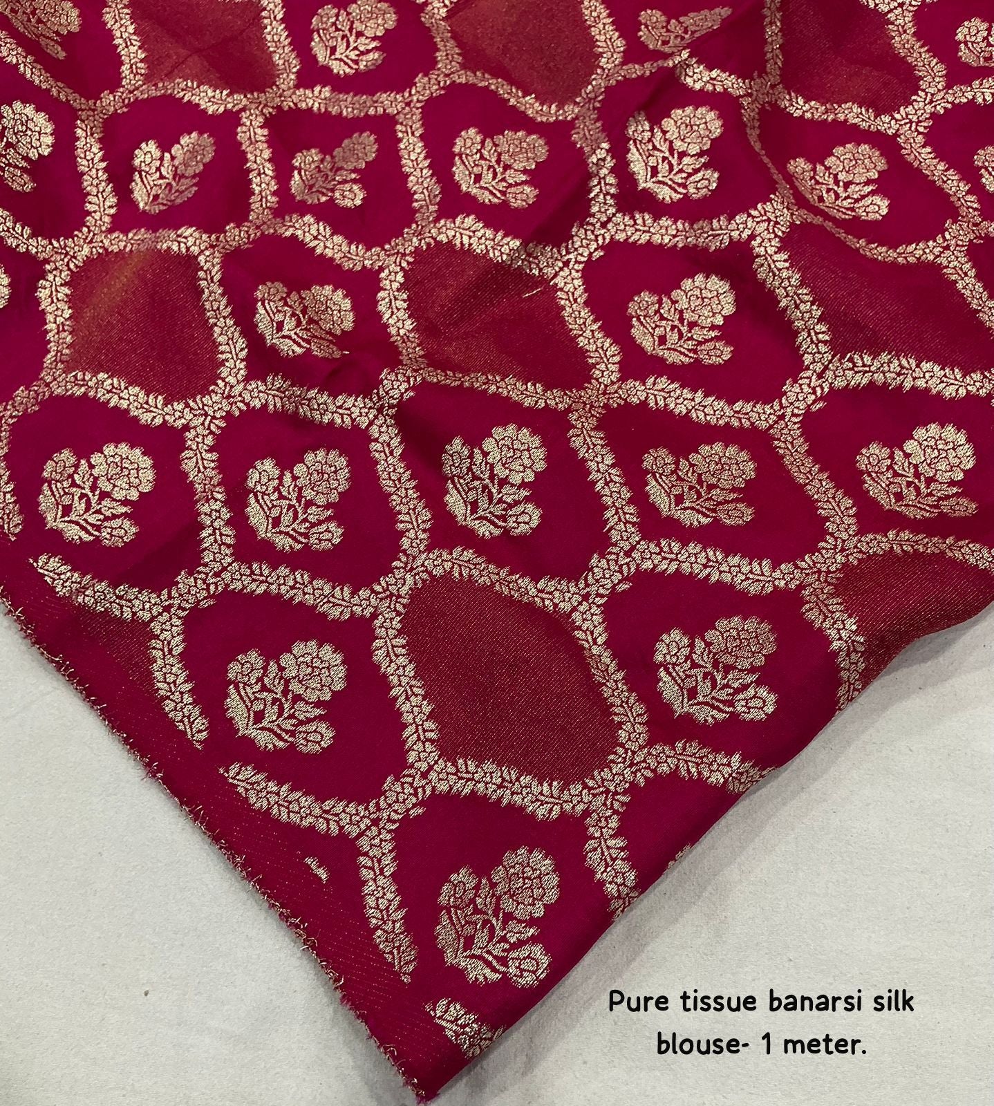 IVORY Color Pure Paper Silk Crush Saree