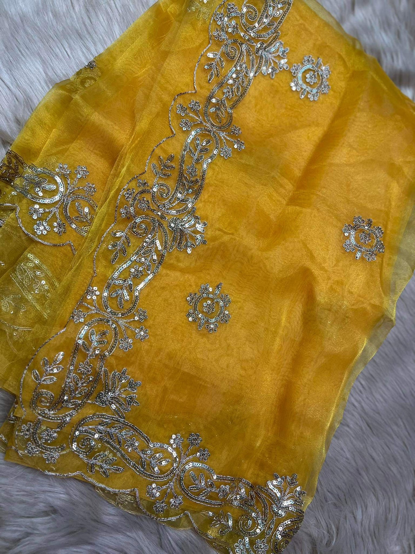 Organza Saree