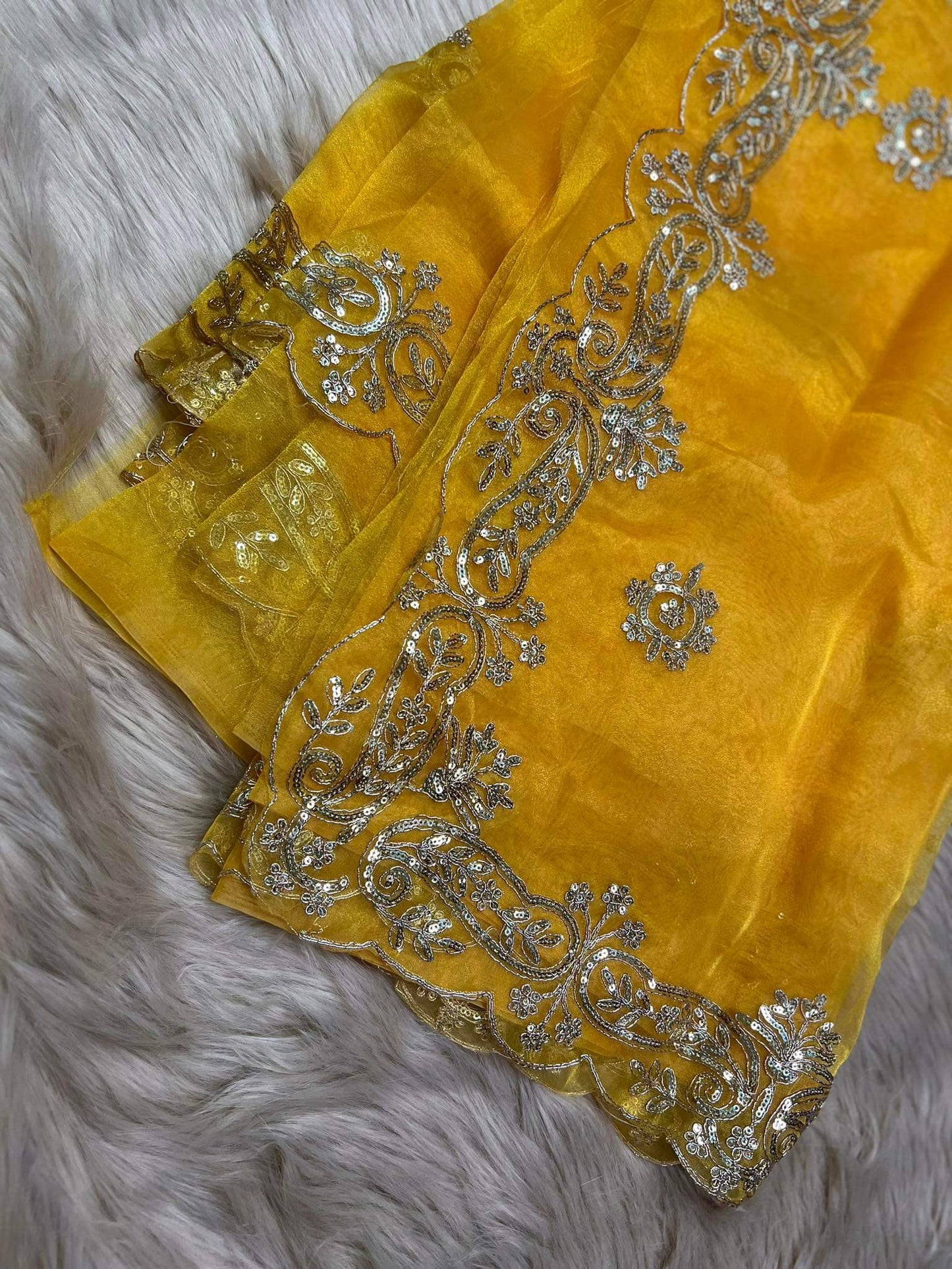 Organza Saree