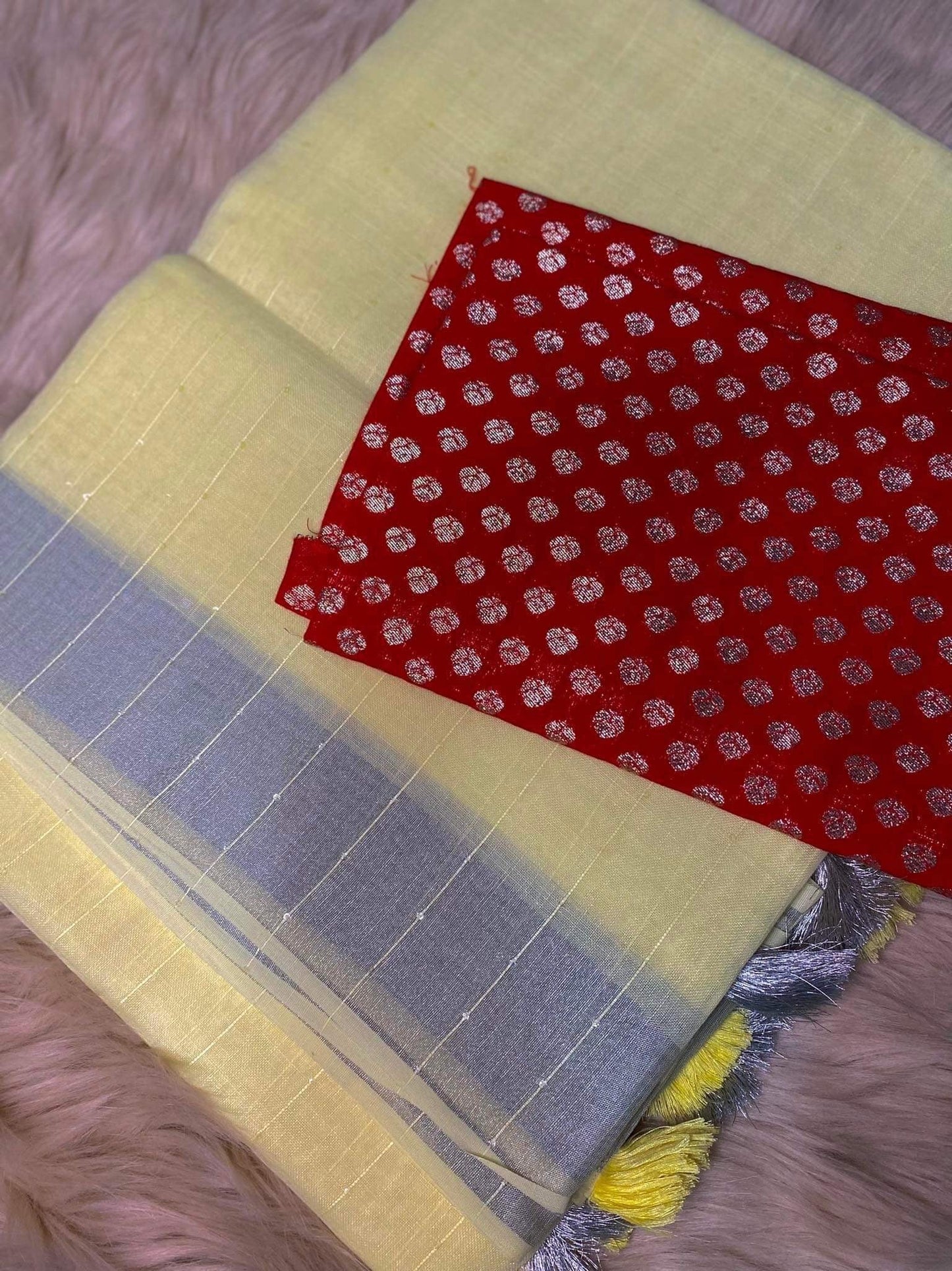 Linen Saree