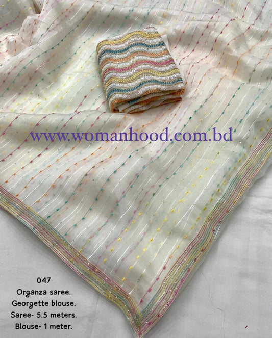 Kerala Organza Saree